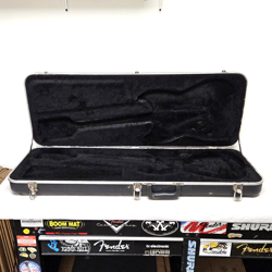 DAMAGED! FENDER USA 80'S HARDSHELL CASE FOR STRAT TELE AMERICAN ELECTRIC GUITAR