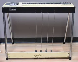 1960S FENDER S8 400 SINGLE NECK 8-STRING PEDAL STEEL GUITAR DESERT SAND W/OHSC