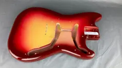 1961 FENDER DUO-SONIC MUSICMASTER BODY #420 ORIGINAL VINTAGE BODY+ BURST FINISH