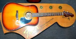 FENDER AG21 TS ACOUSTIC GUITAR GOOD CONDITION 