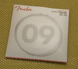 073-0250-403 FENDER 009 - 042 STANDARD TENSION SUPER 250 ELECTRIC GUITAR STRINGS
