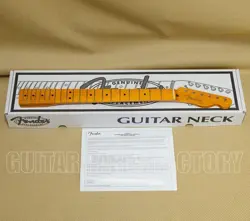 099-0063-921 GENUINE FENDER 50S LACQUER TELECASTER/TELE MAPLE 7.25 GUITAR NECK
