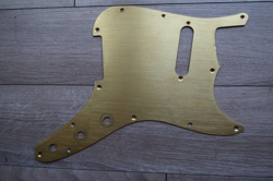 1960 1963 12 HOLE FENDER MUSICMASTER  GOLD ANODIZED PICKGUARD PRE CBS USA