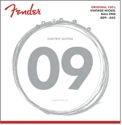 12 SETS FENDER ORIGINAL 150L PURE NICKEL GUITAR STRINGS LIGHT GAUGE 9-42