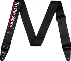 099-0639-065 FENDER TOM DELONGE TO THE STARS GUITAR STRAP, BLACK
