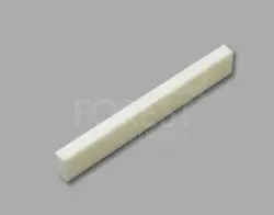 BONE NUT BLANK COMPATIBLE FENDER GUITARS FLAT 43X6X3.2 MM