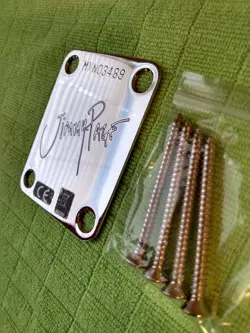 Fender JIMMY PAGE Signature DRAGON TELECASTER NECK PLATE ~ Led Zeppelin Cards