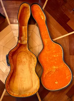 1960/70S ORIGINAL VINTAGE ELEC. GUITAR CASE STRAT, TELE, FENDER, GIBSON OTHERS
