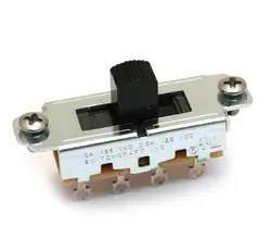 (1) SWITCHCRAFT BLACK 3-WAY SLIDE SWITCH FOR FENDER MUSTANG GUITAR EP-0261-023