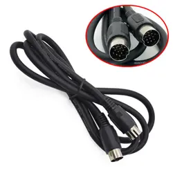 13 PIN DIN MIDI 5FT CABLE FOR FENDER STRATOCASTER ROLAND GC-1 GR20 GR30 VG33 GK