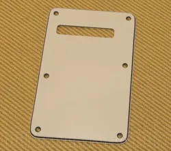 001-9649-000 GENUINE FENDER 3-PLY PARCHMENT STRAT GUITAR BACKPLATE