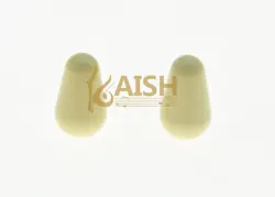 10PCS ST PICKUP SWITCH TIP KNOB USA SIZE CAPS FOR AMERICAN FENDER STRAT CREAM