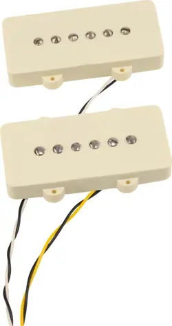 099-2374-000 GEUNINE FENDER CUNIFE/COBALT CHROME JAZZMASTER PICKUP SET
