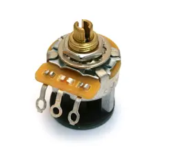 (1) Genuine Fender 500k Split Shaft S-1 Guitar/Bass Switching Pot 006-1257-049