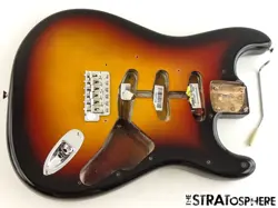 FENDER AV II AMERICAN VINTAGE STRATOCAST BODY &HARDWARE 1961 STRAT 3TS