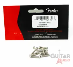(12 PACK) GENUINE FENDER VINTAGE STRATOCASTER INTONATION SCREWS - 001-5693-049
