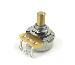 009-5704-049 Genuine Fender 1meg Linear 1/4" Solid Guitar/Bass Potentiometer Pot