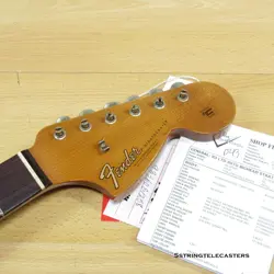 FENDER CUSTOM SHOP LTD ED BIG HEAD RELIC STRATOCASTER ROSEWOOD NECK ROASTED 60 C