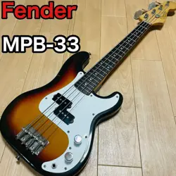 FENDER JAPAN MPB-33 MINI PRECISION BASS - USED, STRAIGHT NECK, MINOR WEAR