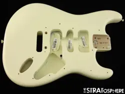 FENDER AMERICAN PROFESSIONAL II STRATOCASTER BODY, STRAT PART OLYMPIC WHITE