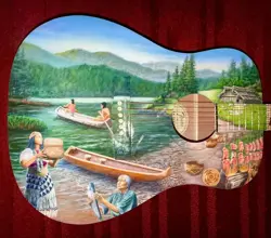 GUITARS OF HOPE 2025  #2 HARMONY & NATURE  NATIVE AMERICAN TRIBUTE CUSTOM GUITAR