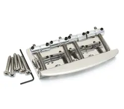 HIPSHOT STAINLESS 4-STRING VINTAGE BASS BRIDGE FOR FENDER P/JAZZ .750