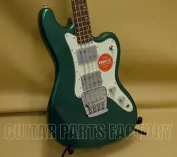 037-7105-546 SQUIER PARANORMAL RASCAL BASS GUITAR HH MINT & SHERWOOD GREEN