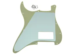 11 HOLE ST ONE HUMBUCKER GUITAR PICKGUARD FOR FENDER DELONGE VARIOUS COLORS