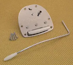 026-4248-000 GENUINE FENDER JAPAN JAGUAR/JAZZMASTER VIBRATO TAILPIECE W/ARM