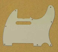 005-6077-000 GENUINE FENDER '62 CUSTOM TELECASTER/TELE 3-PLY MINT PICKGUARD