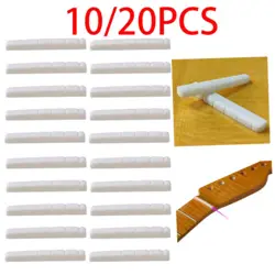 10/20X BONE NUT FOR FENDER ST ELECTRIC GUITAR 42X3.5X5MM LUTHIER SADDLE US