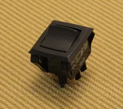 003-9236-000 FENDER AMP ROCKER POWER SWITCH BLACK DPST PSEUDO - IEC