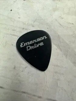 EMERSON DRIVE GUITAR PICK - TOUR FENDER BLACK