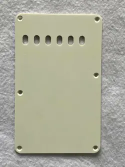1 PLY PARCHMENT BACK PLATE FOR FENDER 59 STRATOCASTER TREMOLO COVER STRAT PARTS