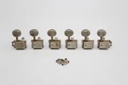 1964 FENDER KLUSON DELUXE TUNERS JAGUAR/JAZZMASTER/STRATOCASTER ~NICKEL~ PRE-CBS
