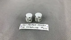 1961 FENDER CHROME CONTROL KNOB SET (#425) TELECASTER DUO-SONIC MUSICMASTER