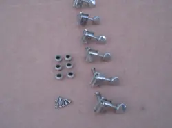1950S 1960S FENDER SINGLE LINE STRATOCASTER TELECASTER GUITAR TUNERS W FERRELS
