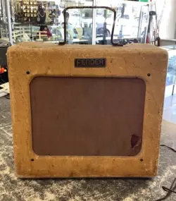 1950S FENDER DELUXE 5B3 TWEED GUITAR AMP 75 WATTS RARE COLLECTORS VINTAGE GIFT