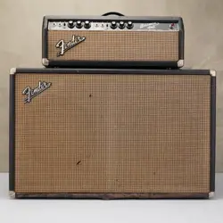1964 FENDER BASSMAN AA864 HEAD & 2X12 CABINET AMPLIFIER #56104