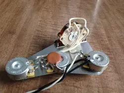 Eric Johnson Fender Stratocaster Wiring Harness 300k CTS Pot .1uf Cap 5 Way