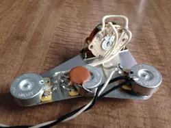 Eric Johnson Fender Stratocaster Wiring Harness 300k CTS Pot .1uf Cap 5 Way