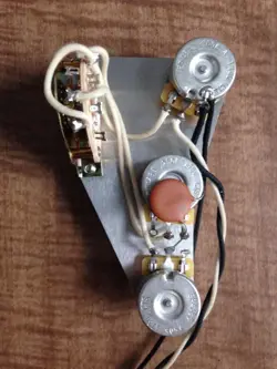 Eric Johnson Fender Stratocaster Wiring Harness 300k CTS Pot .1uf Cap 5 Way