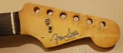 1960 FENDER MUSICMASTER GUITAR NECK 22.5 SHORT SCALE MUSIC MASTER PRE CBS