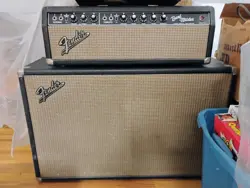1964-1967 FENDER BANDMASTER HEAD AND SPEAKER