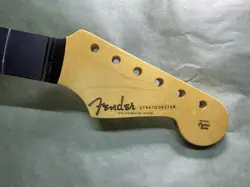 1962 STRATOCASTER NECK FENDER DECAL BRZ ROSEWOOD VINATGE SPECS CLAY DOTS CUSTOM