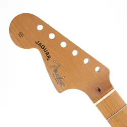 FENDER AM PRO MOD-SHOP LEFTY JAGUAR NECK - ROASTED MAPLE FRETBOARD (080866)
