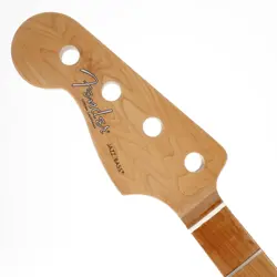 FENDER AM PRO MOD-SHOP LEFTY JAZZ BASS NECK - ROASTED MAPLE FRETBOARD (080864)