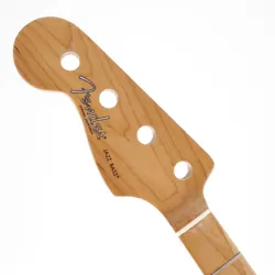 FENDER AM PRO MOD-SHOP LEFTY JAZZ BASS NECK - ROASTED MAPLE FRETBOARD (080852)
