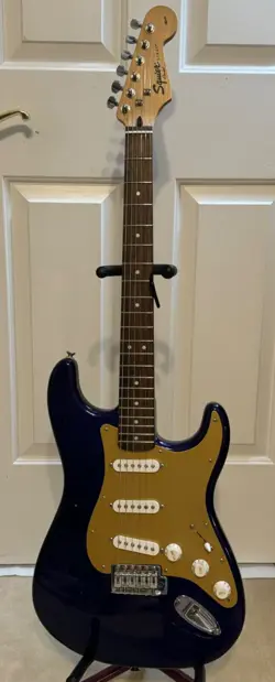 FENDER AFFINITY STRAT SQUIER | ROSEWOOD FINGERBOARD | METALLIC BLUE | 2010