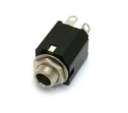 (1) GENUINE FENDER AMERICAN DELUXE BASS PREAMP SPST OUTPUT JACK 005-8251-049